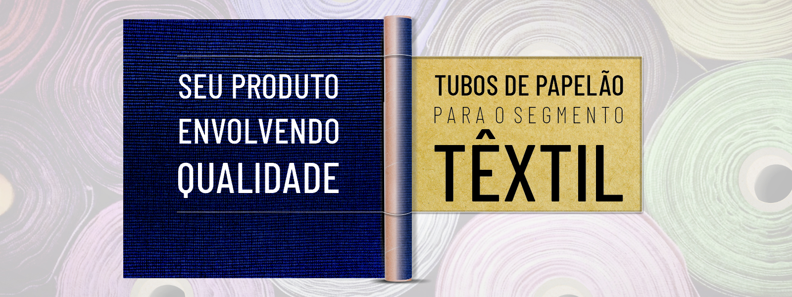 Tubos de Papelão para embalagens flexíveis